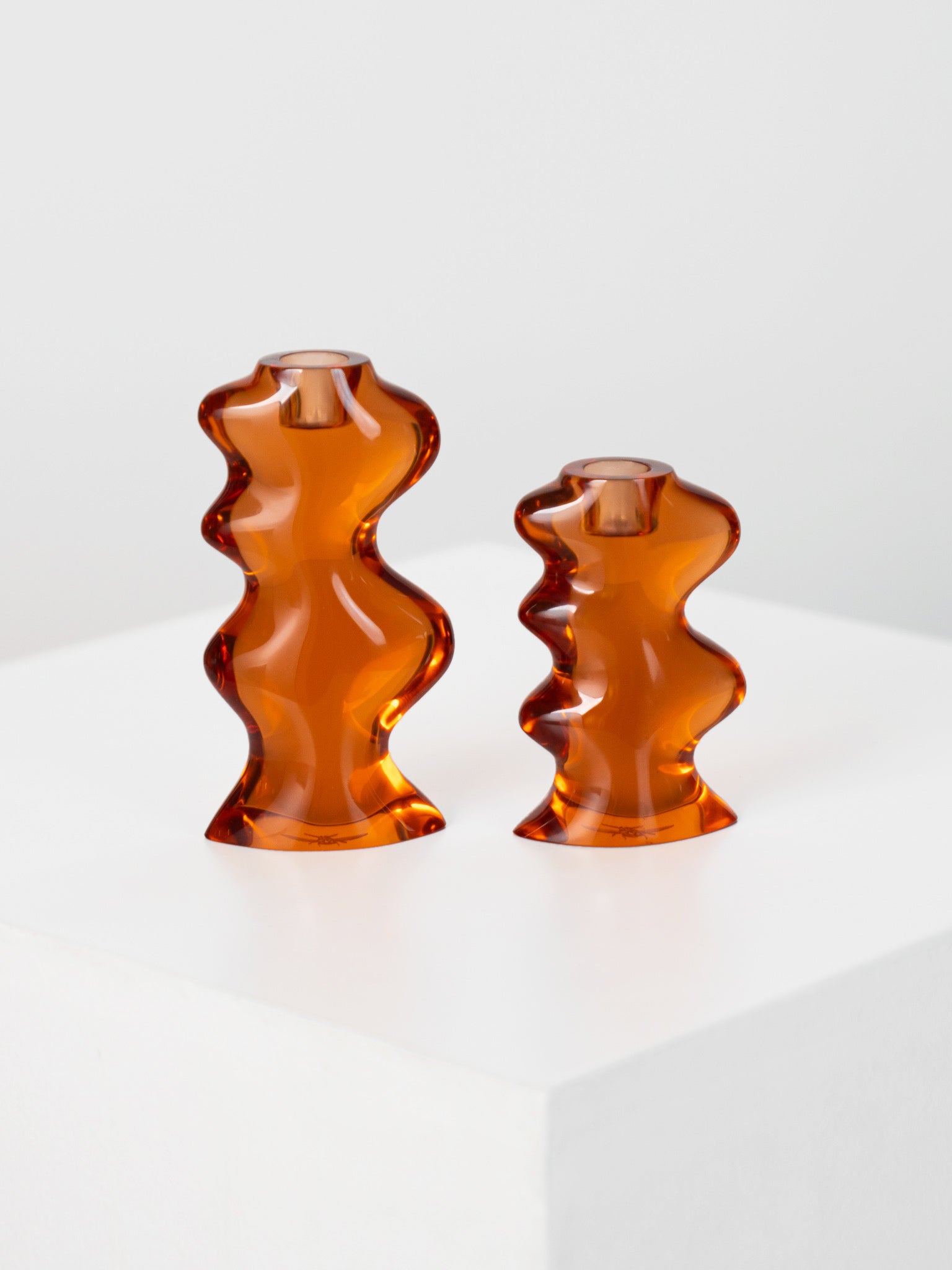 The LIA candleholders in Cherry