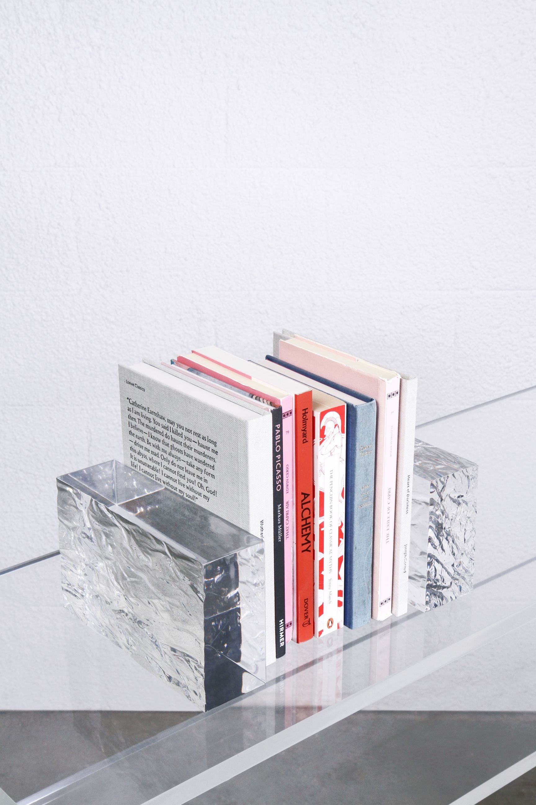 The CRUSHED ICE bookends