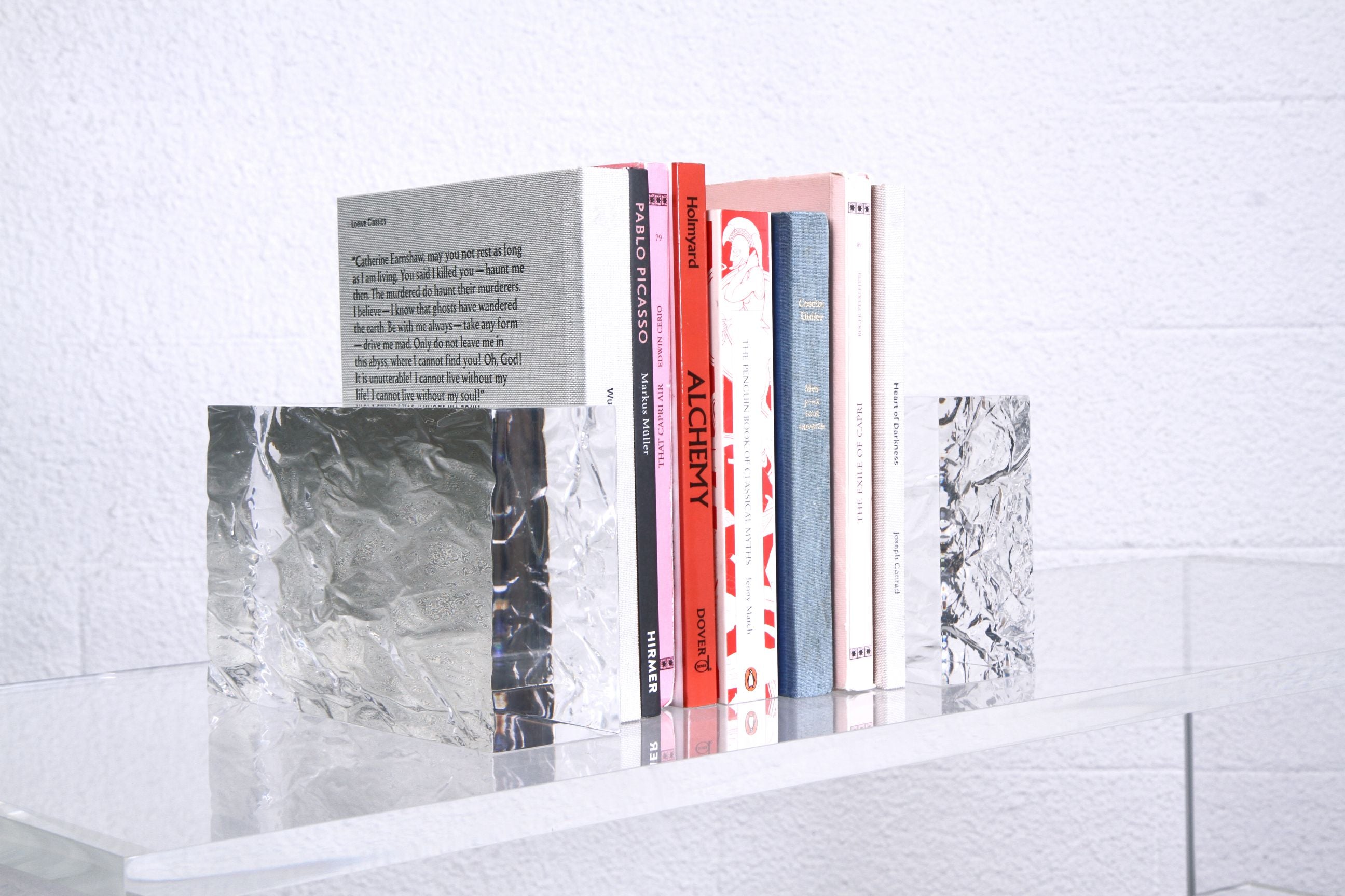The CRUSHED ICE bookends