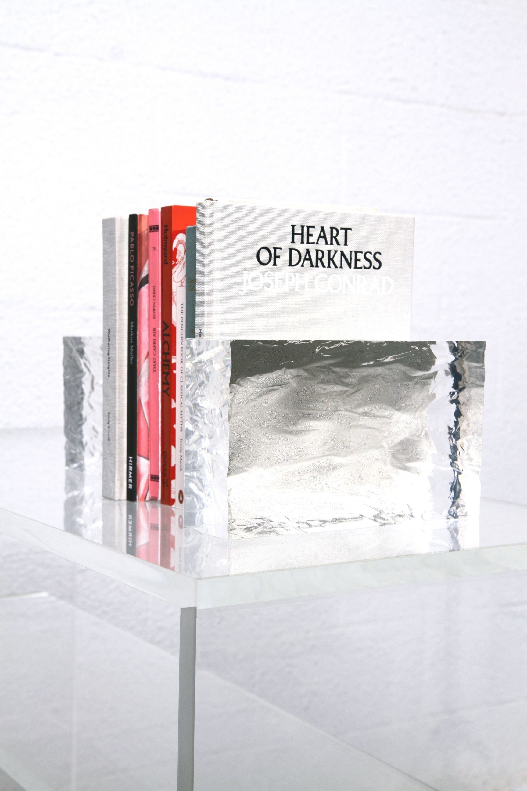 The CRUSHED ICE bookends