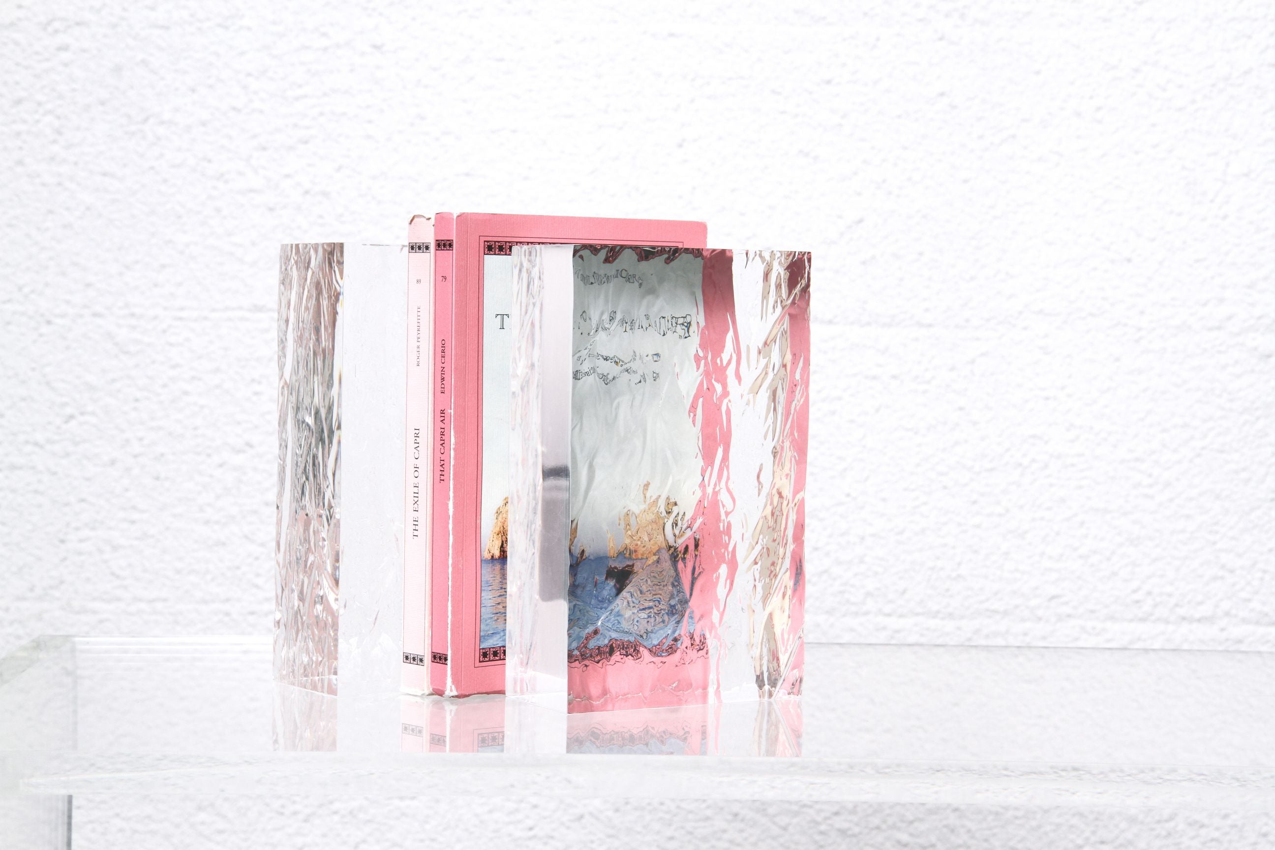 The CRUSHED ICE bookends