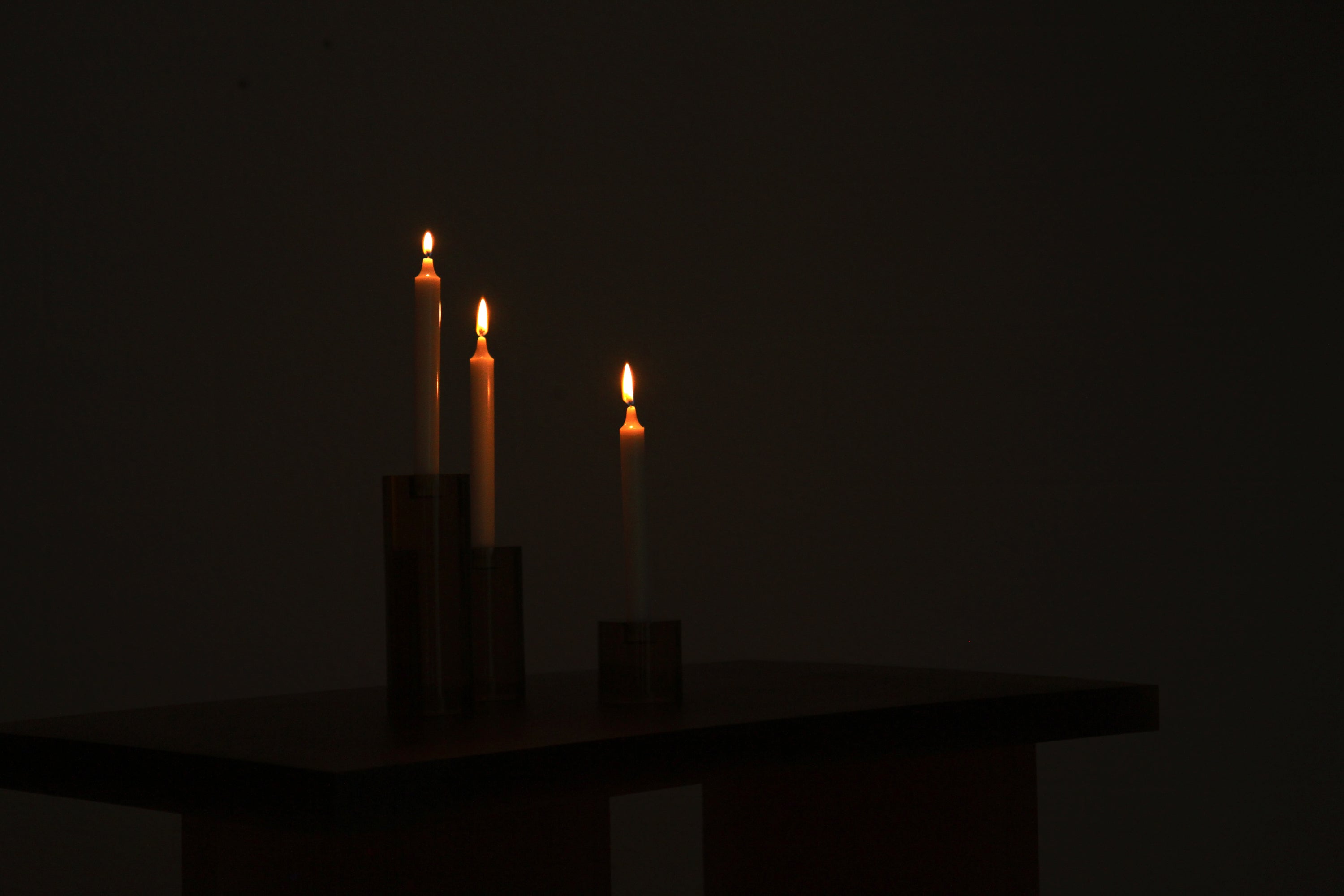The TRIO candle holders (set of 3)