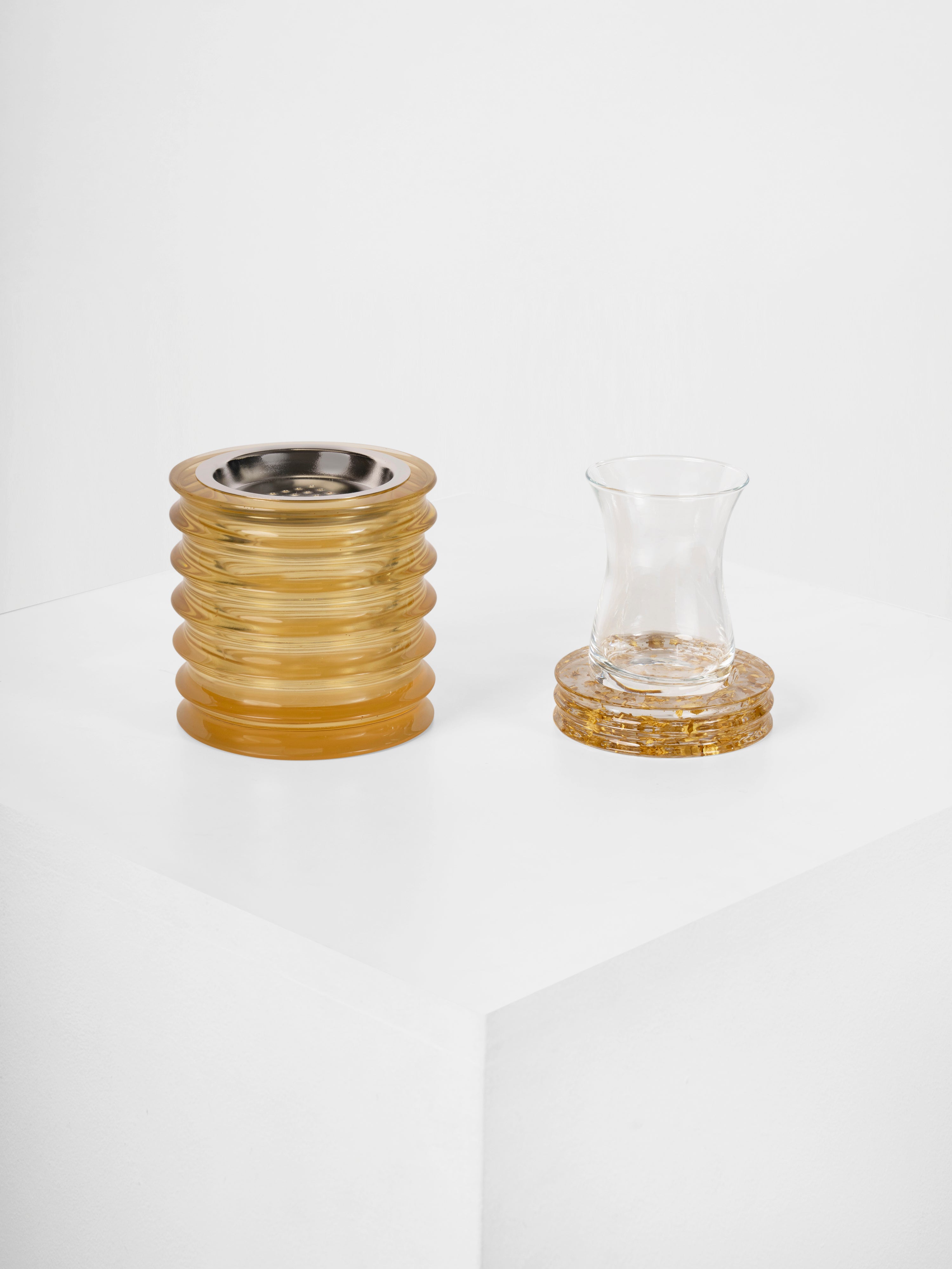 The RIPPLE Gold Flake + Honey set