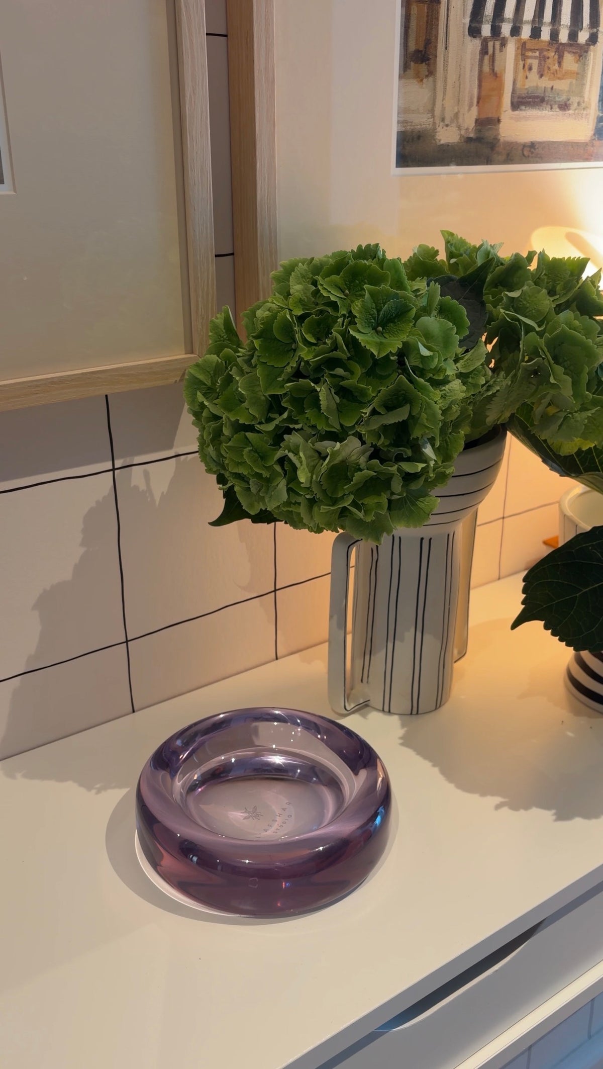 The LUNA + V platter in Purple