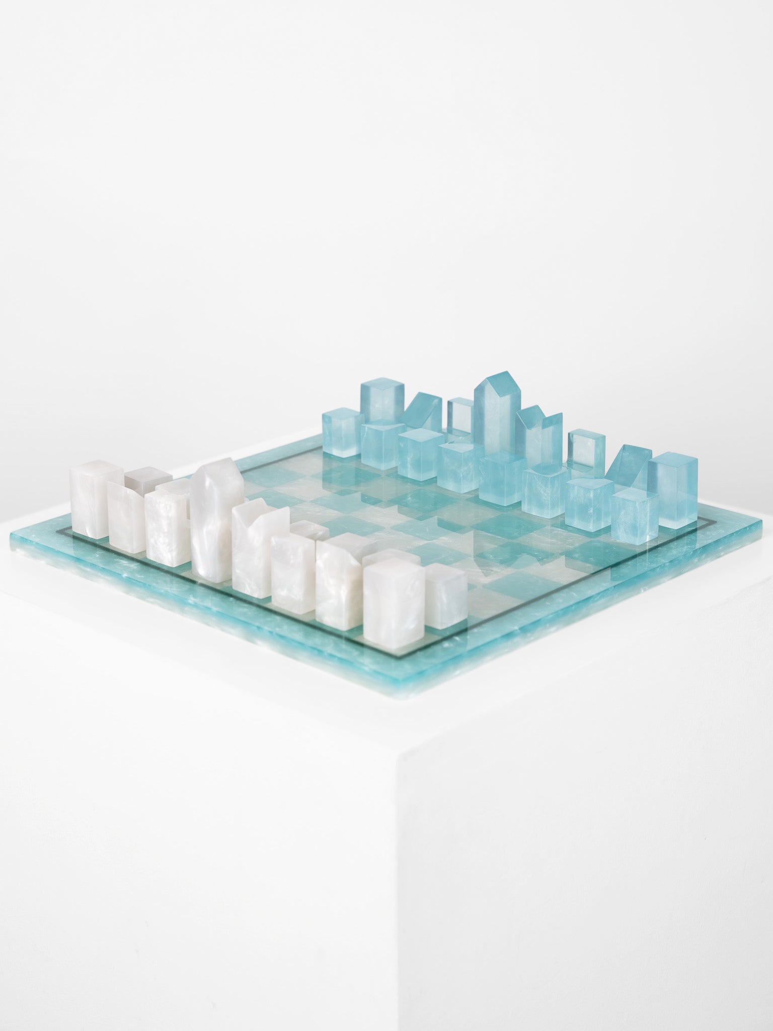 The CHESS SET in Turquoise