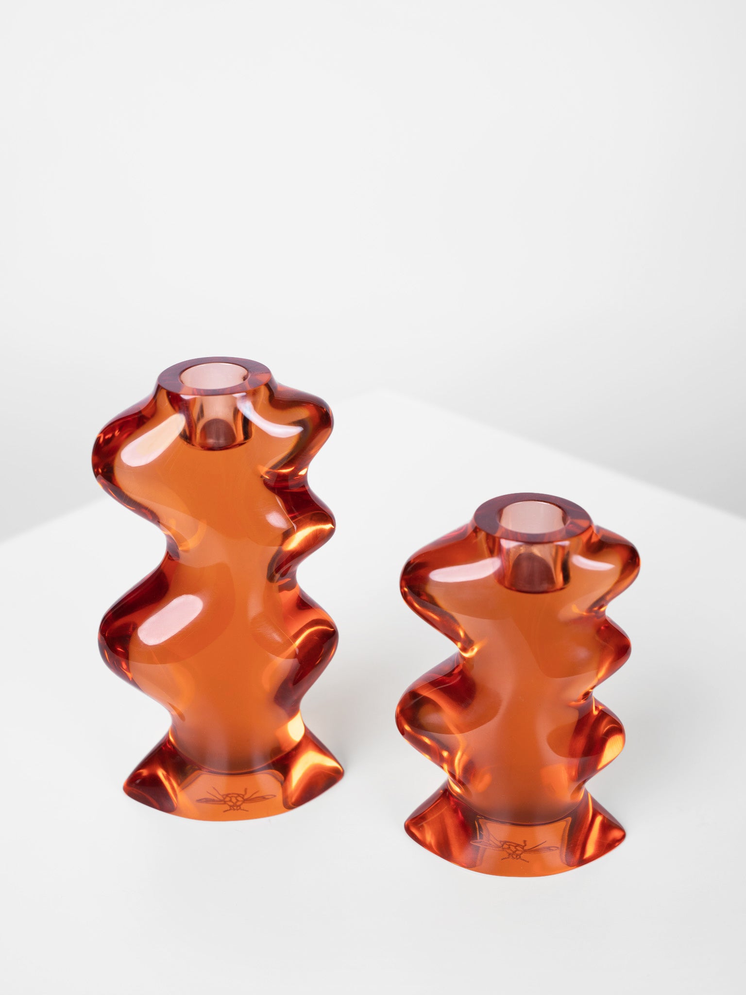 The LIA candleholders in Cherry