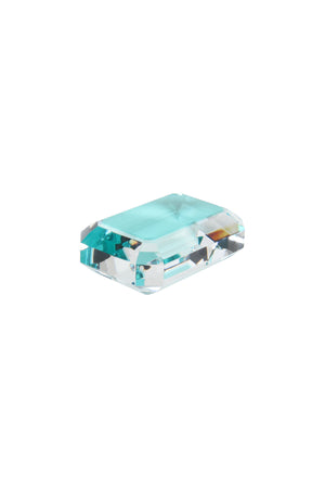 
                  
                    Load image into Gallery viewer, The JEWEL paperweight in Aqua/clear
                  
                