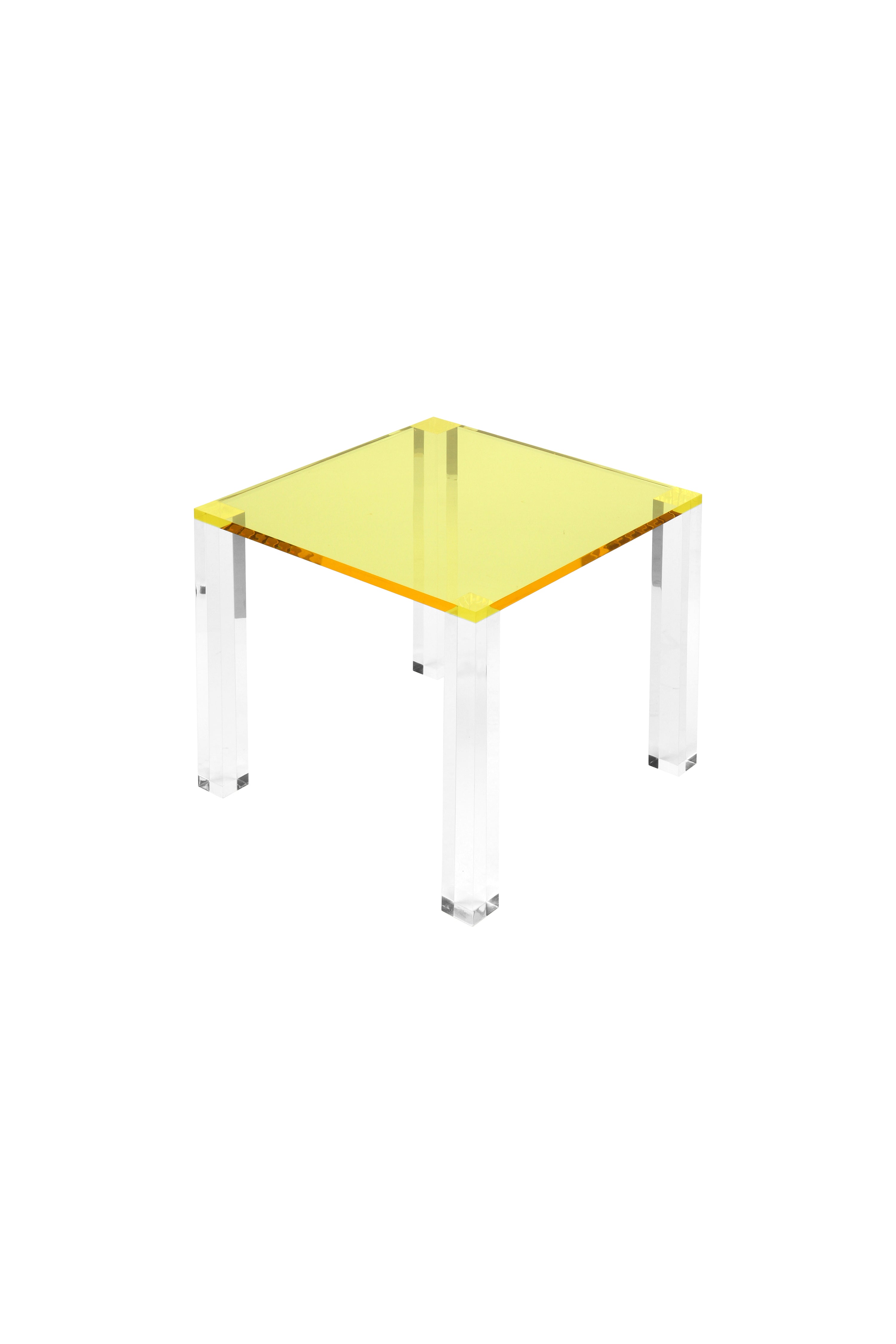 The Constance side table in Yellow