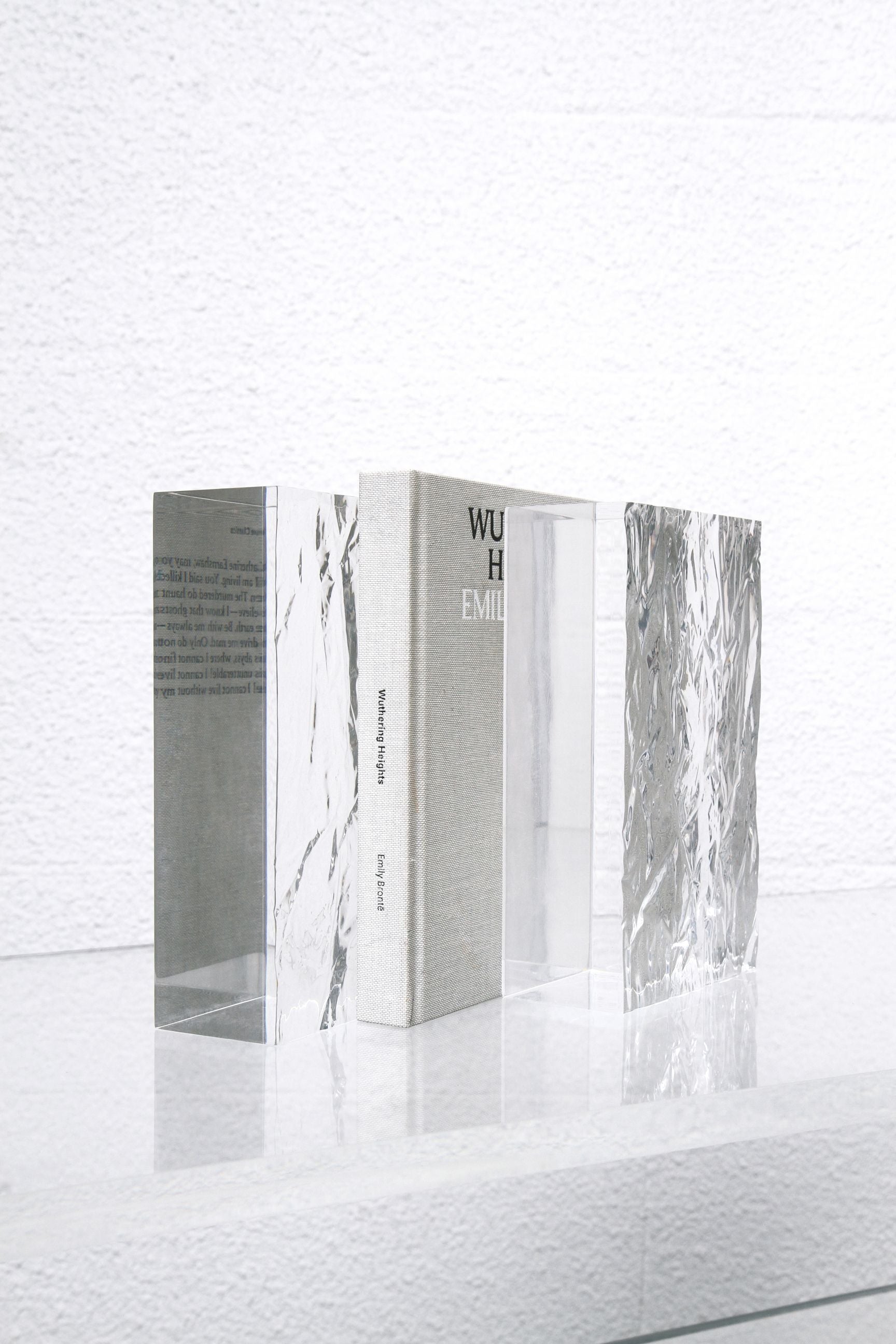 The CRUSHED ICE bookends