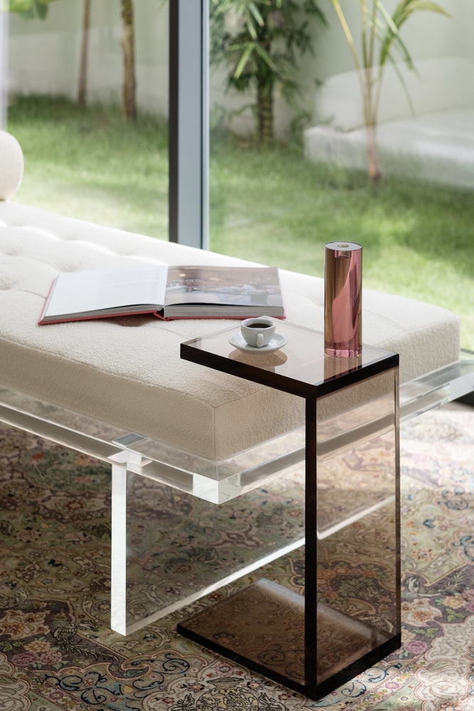 The DAPHNE side reading table in light brown
